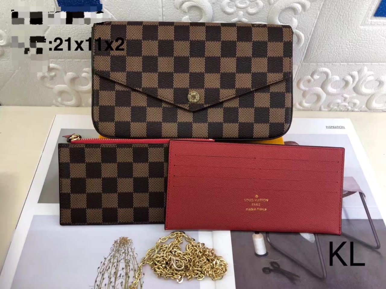 Louis Vuitton Pochette Fèlicie Handbag