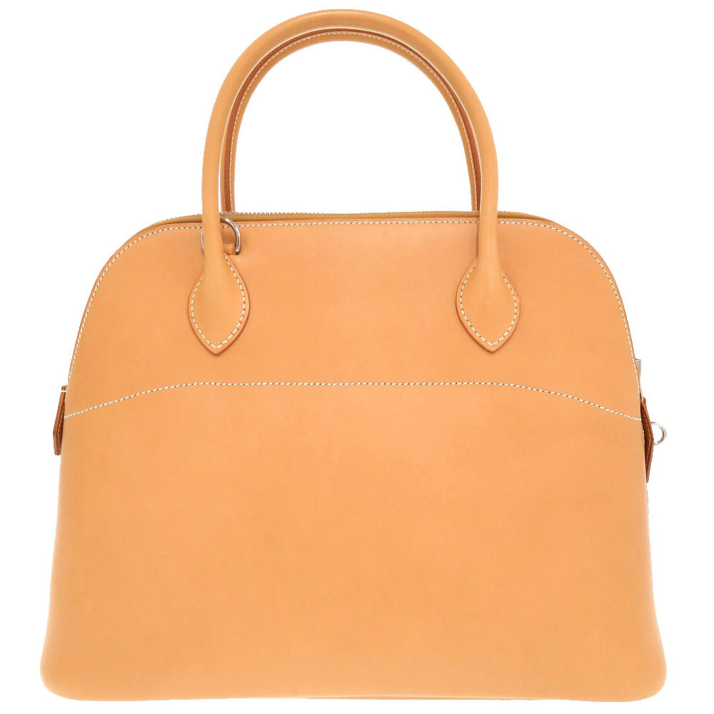 Hermes Handbag Vaux Chamonix Natural Sable Bored Women Travel Bag