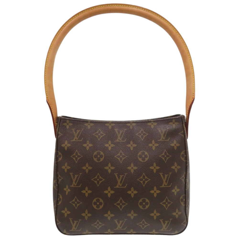 Louis Vuitton M51146 Looping MM LoopingMM Monogram Canvas Brown Shoulder Bag