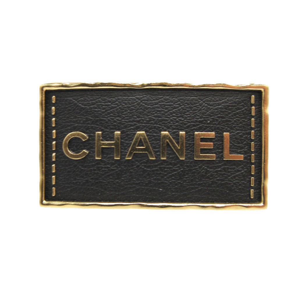 Chanel Brooch Black Handbag