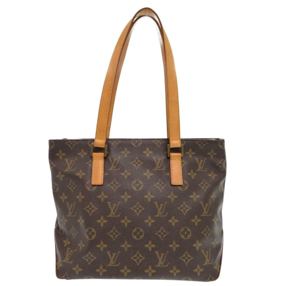 Louis Vuitton M51148 Cabas Piano Monogram Canvas Brown Handbag