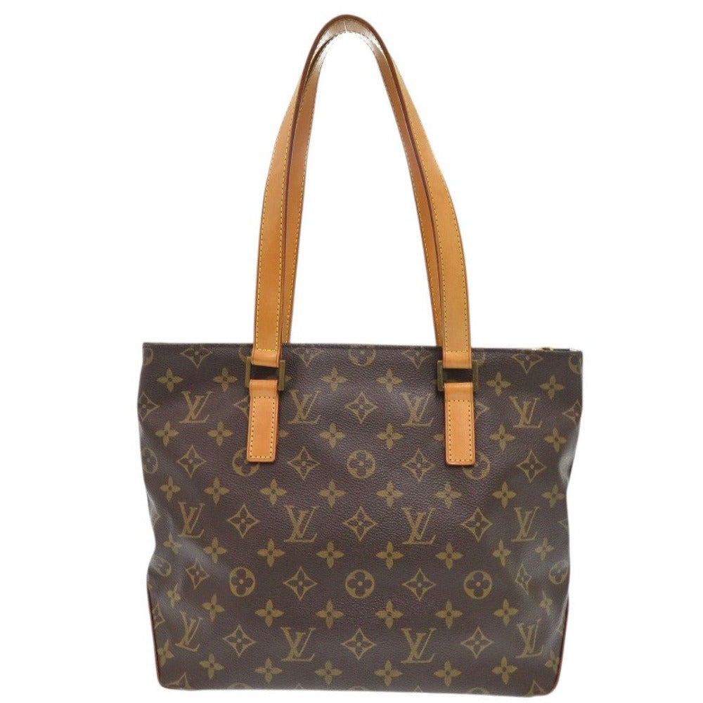 Louis Vuitton M51148 Cabas Piano Monogram Canvas Brown Handbag