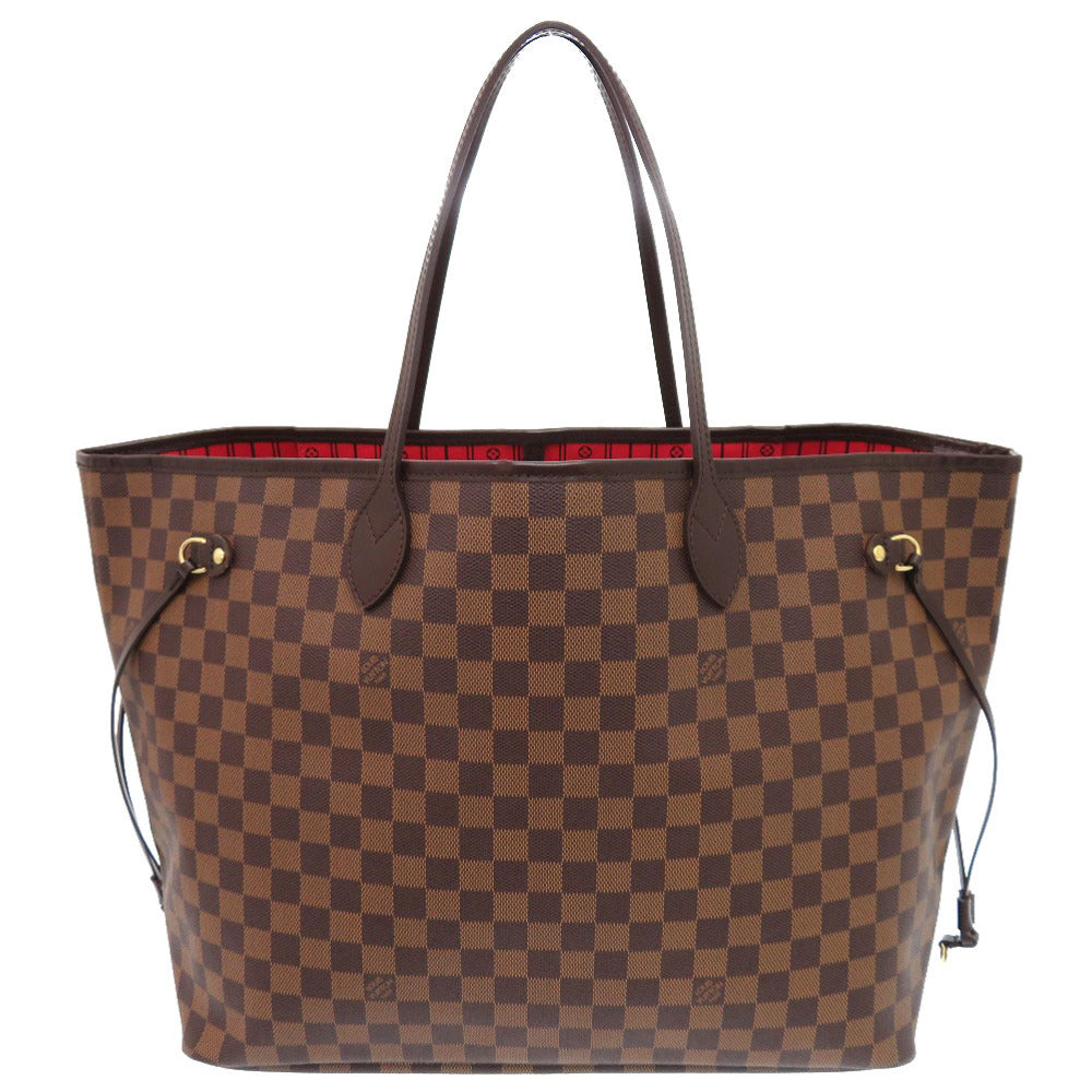Louis Vuitton N51106 Damier Ebene Neverfull Canvas Brown Tote Bag 6D1160Igs6A8