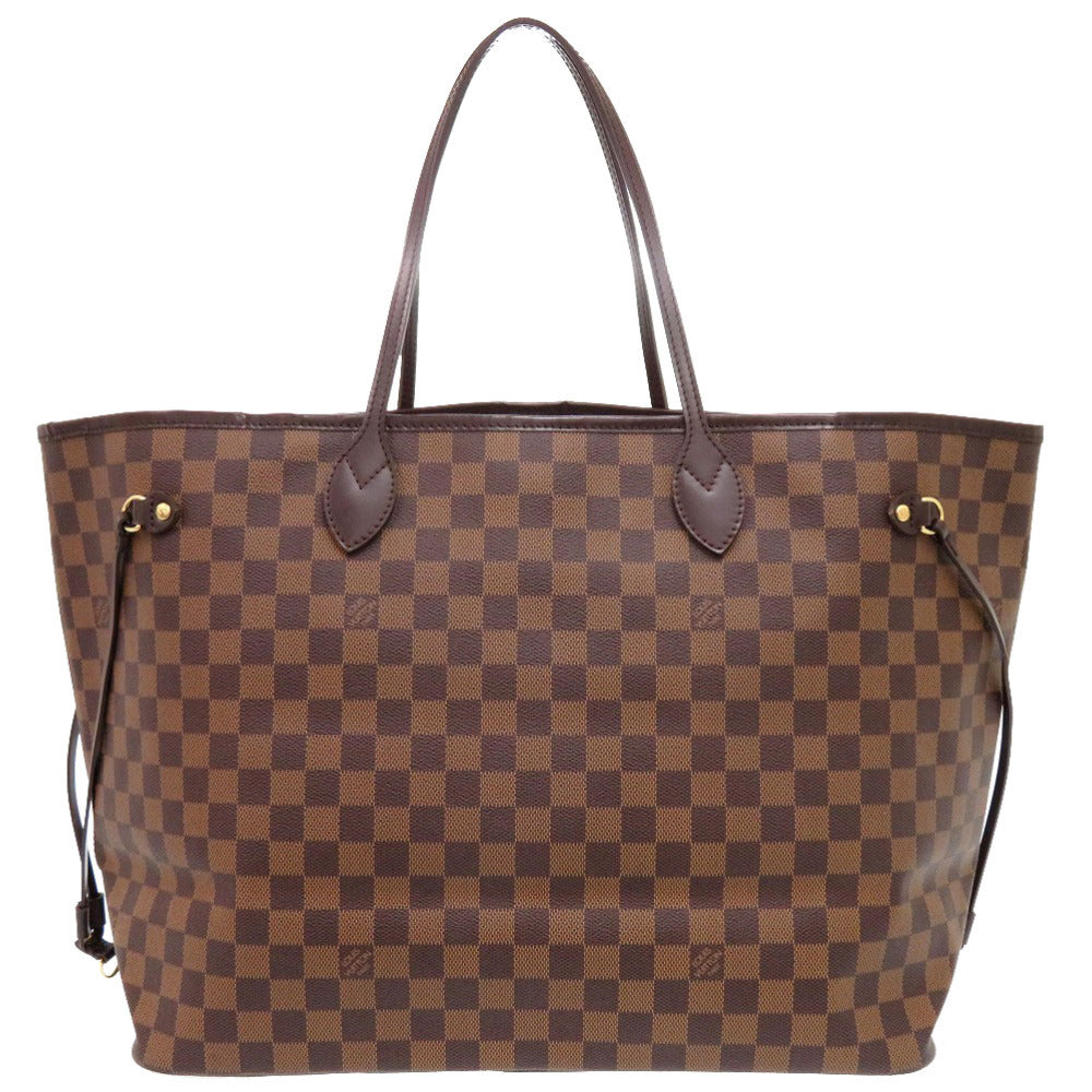 Louis Vuitton N51106 Damier Ebene Neverfull Canvas Brown Tote Bag 6D1160Igs6A8