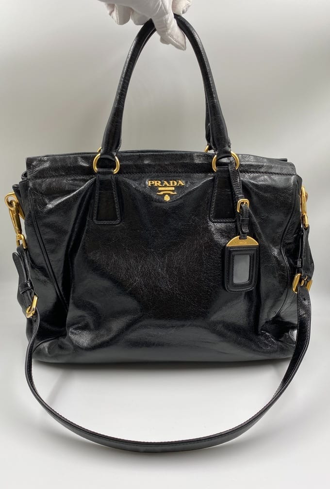 Prada Tote Leather Tote Bag Leather Tote 2