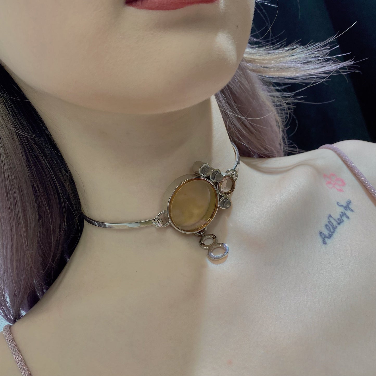 Dior Handbag Christian Crystal Choker