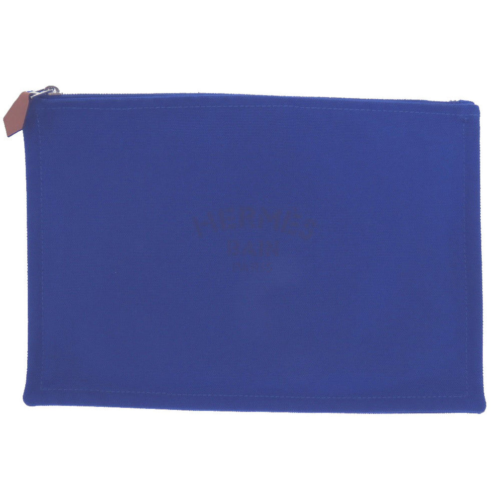 Pouch Cotton Flat Pouch Mm Women Handbag Canvas Blue Shoes