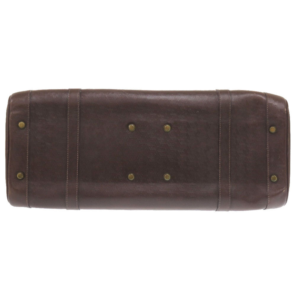Boston Duffel Bag Mens Leather Brown Travel Bag
