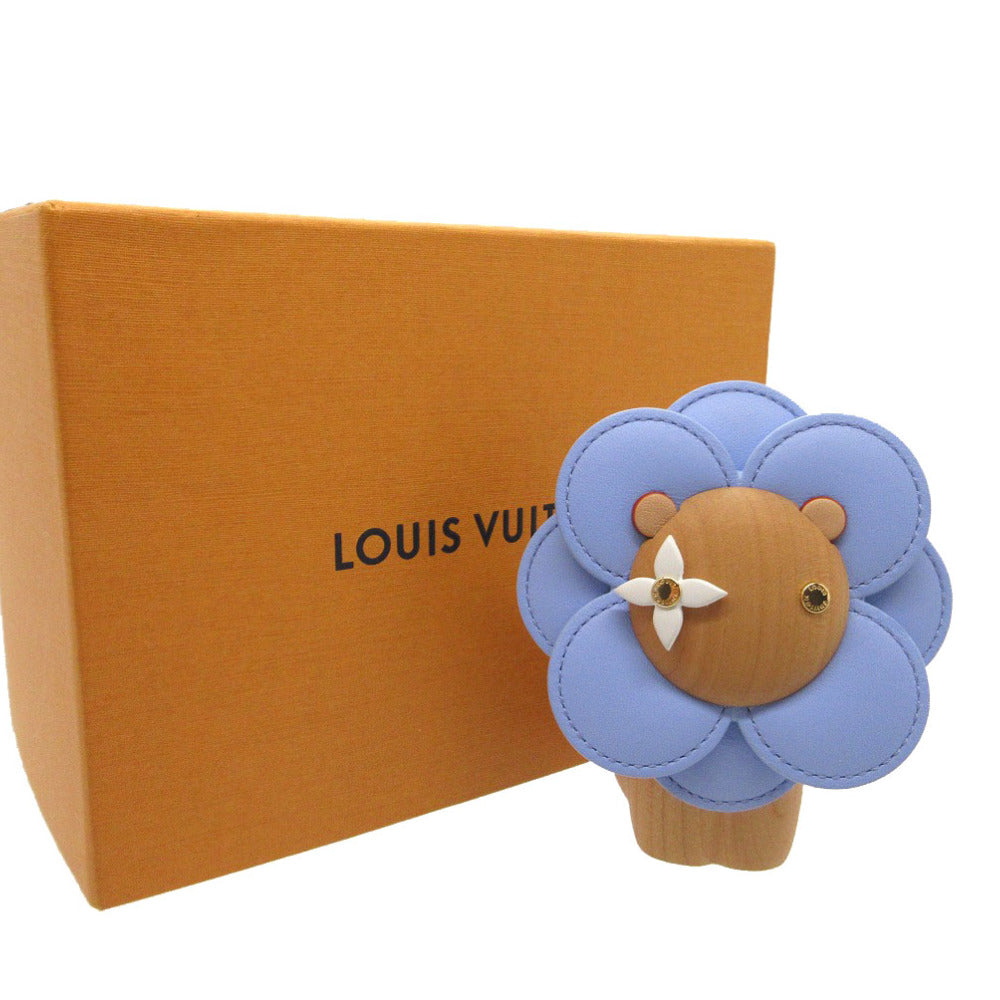 Louis Vuitton object Wood Vivienne Petula Calfskin Brown Mini Bag