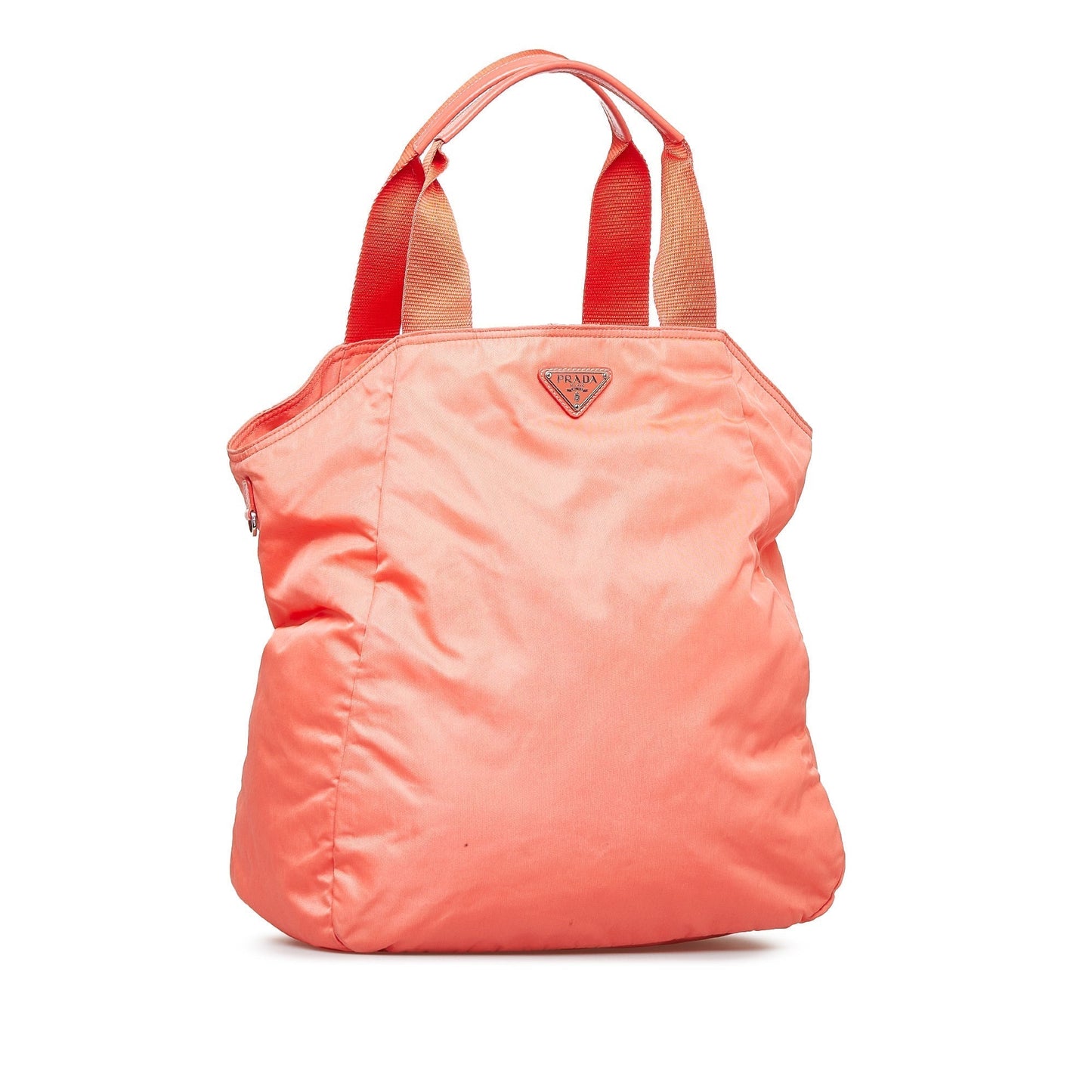 Prada Tessuto Tote Bag Nylon Pink
