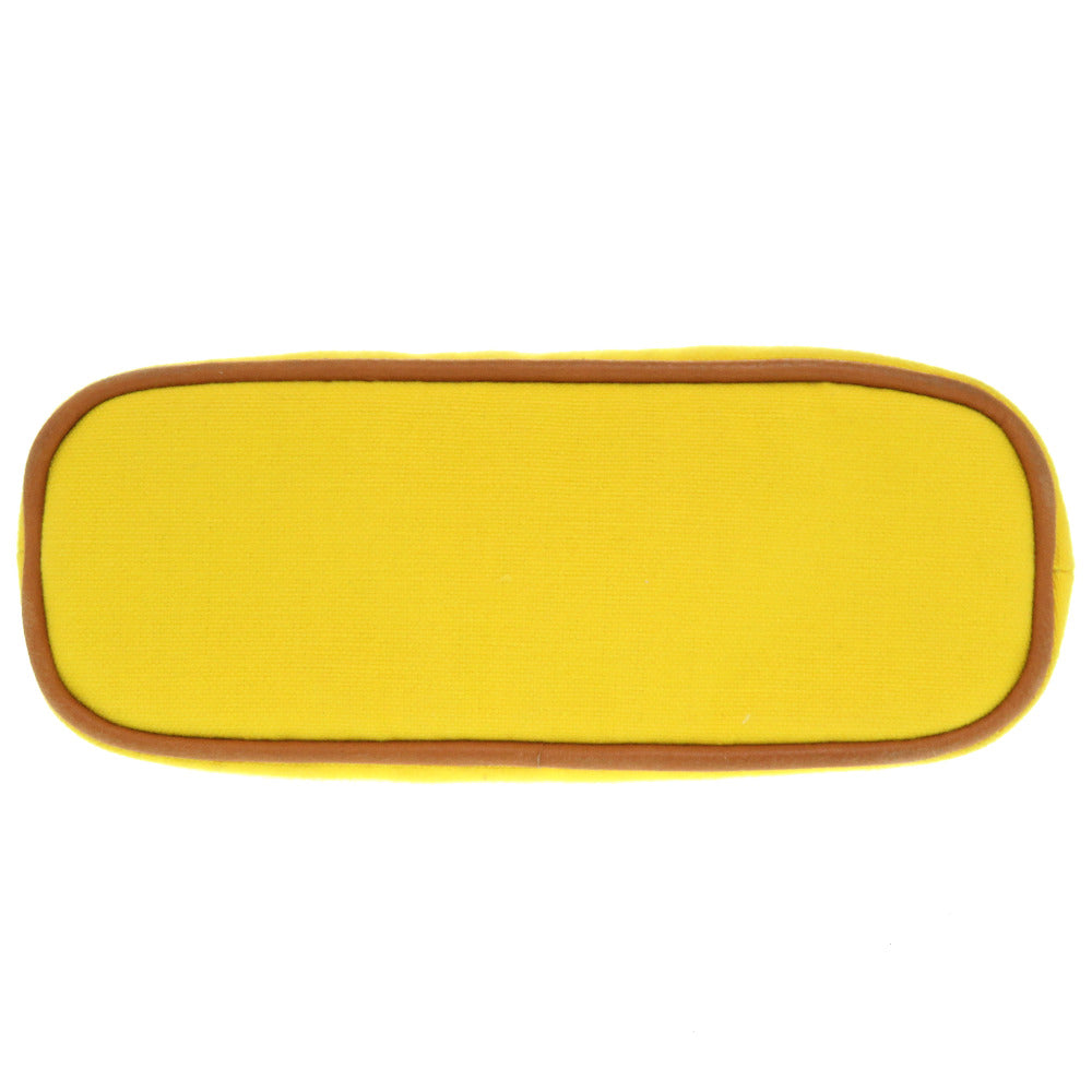 Pouch Cotton Yellow Boride Pouch Women Handbag Mini Travel Bag