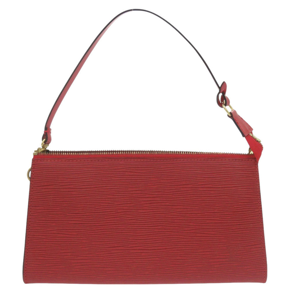 Louis Vuitton M52947 Epi Castilian Epi pochette Leather Red Clutch Bag 6F1131Ae5K13