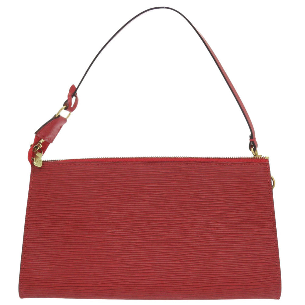Louis Vuitton M52947 Epi Castilian Epi pochette Leather Red Clutch Bag 6F1131Ae5K13