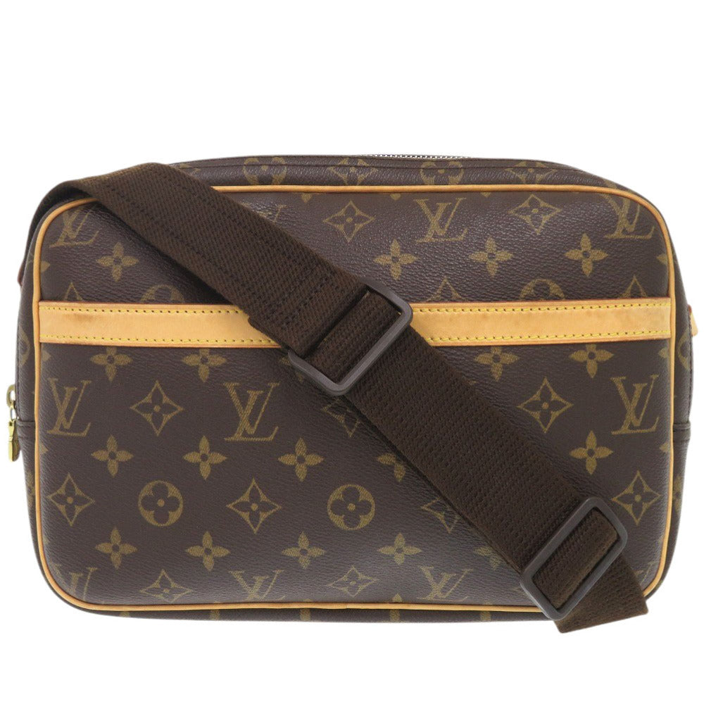 Louis Vuitton M45254 Reporter PM Monogram Canvas Brown Shoulder Bag 6F1216Sz5M19