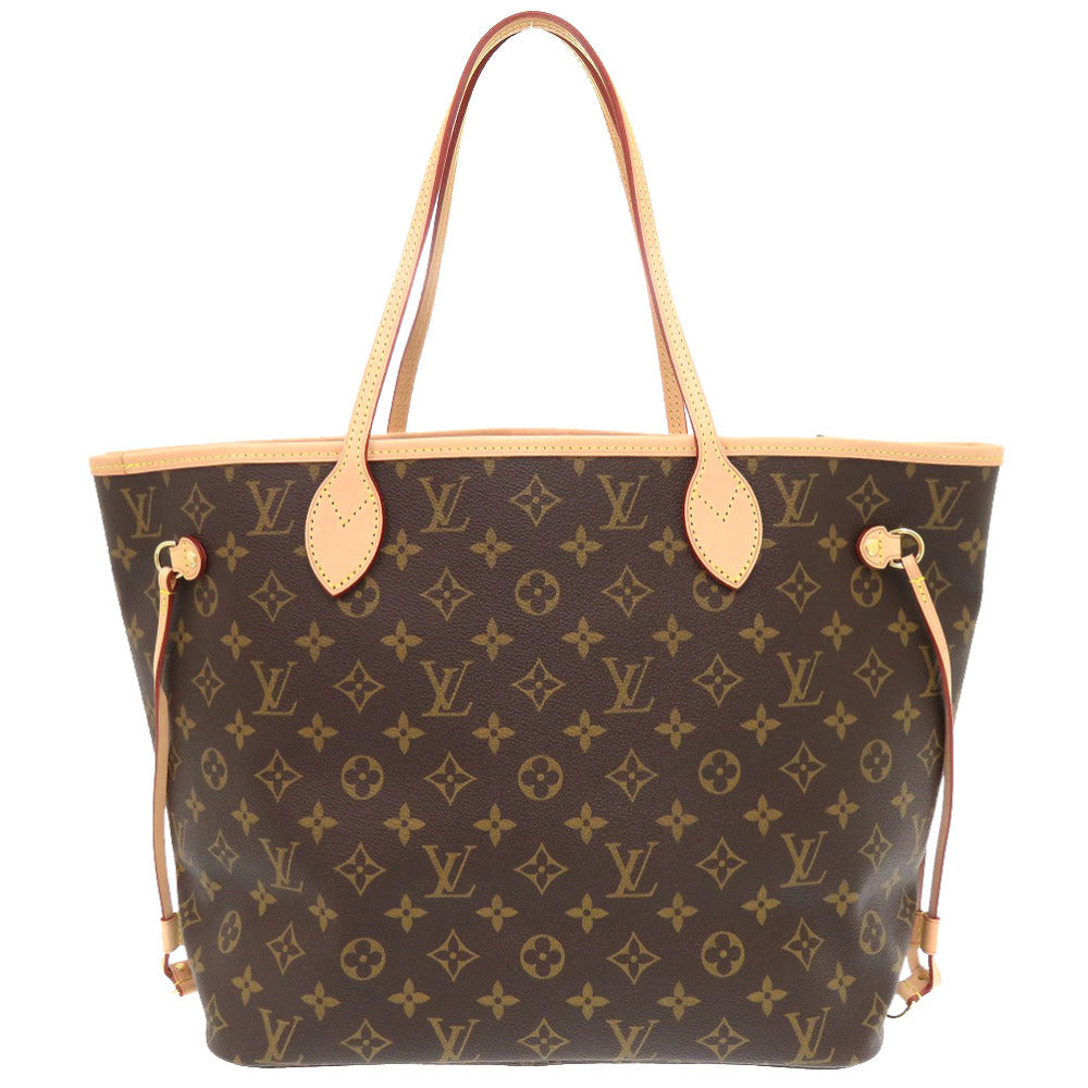 Louis Vuitton M40995 New Neverfull MM Monogram Canvas Brown Tote Bag