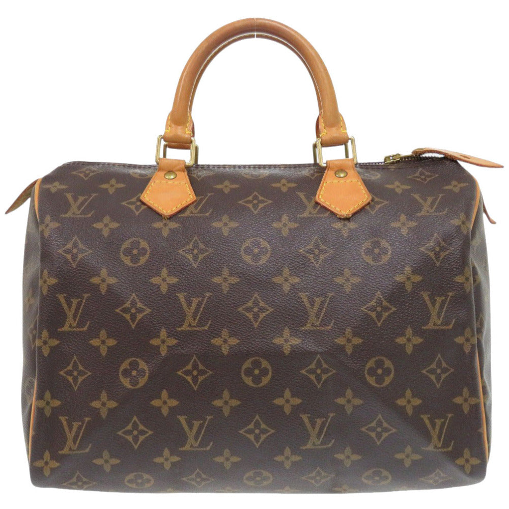 Louis Vuitton M41526 Speedy 30 Monogram Canvas Brown Handbag 6F1399Le5Nb