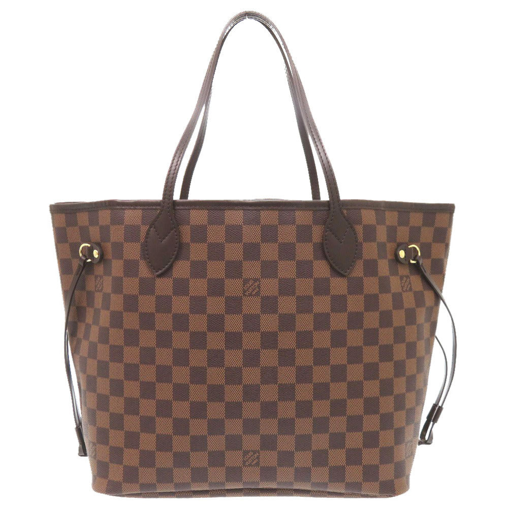 Louis Vuitton N51105 Damier Neverfull MM Canvas Brown Tote Bag 6F1652Ieb6A8