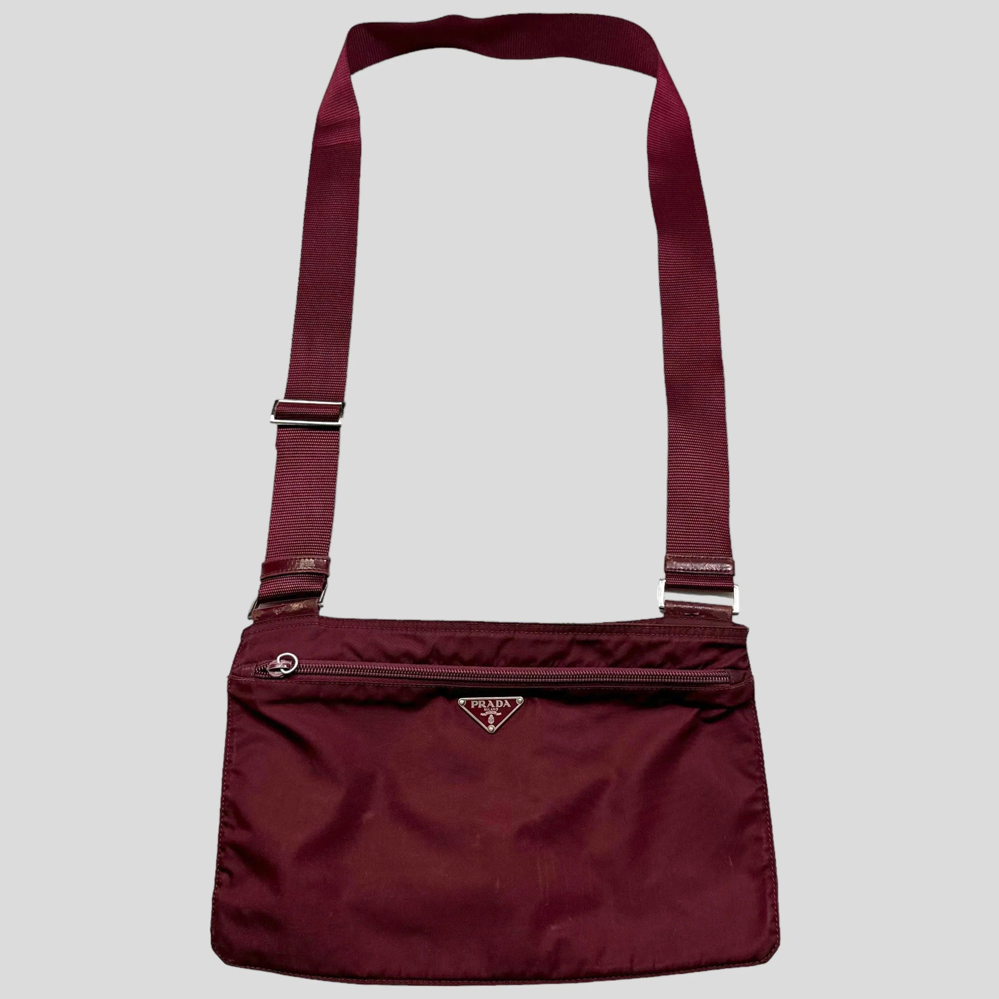 Prada Crossbody Bag Milano 00’s Rectangle Nylon