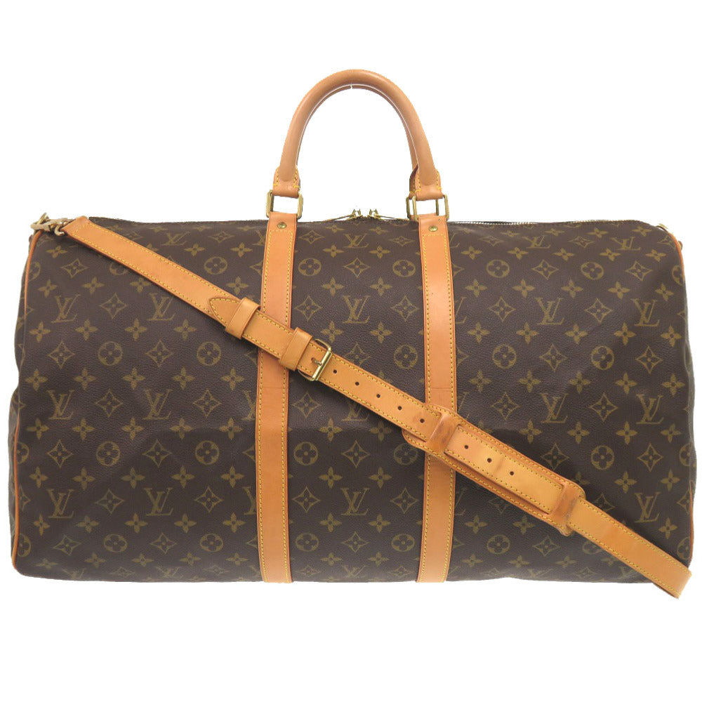 Louis Vuitton Boston Duffel M41412 Keepall bandouliere60 Monogram Canvas Brown Travel Bag 6G1852Bb5A9