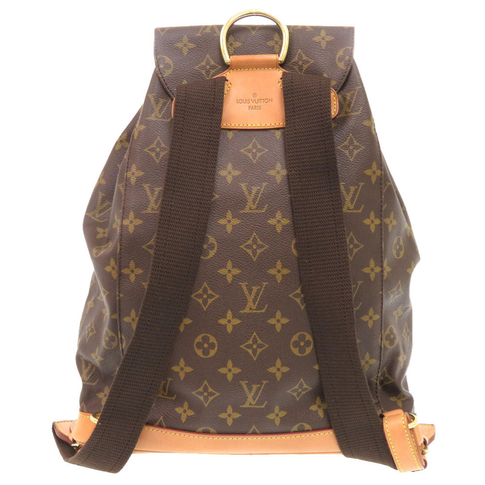Louis Vuitton Backpack M51135 MontsourisGM Monogram Canvas Brown 6G2023Ps5A10