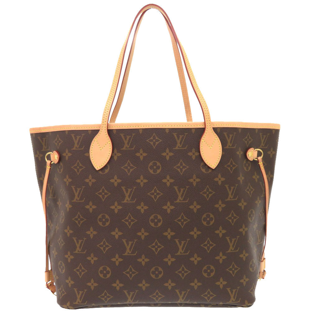 Louis Vuitton M40995 New Neverfull MM Monogram Canvas Brown Tote Bag 6G2117Zi6A1