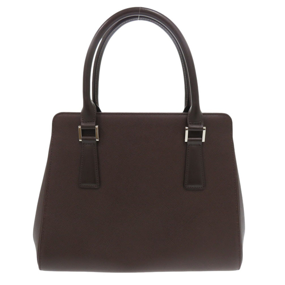 Burberry Tote Bag Women Leather Brown