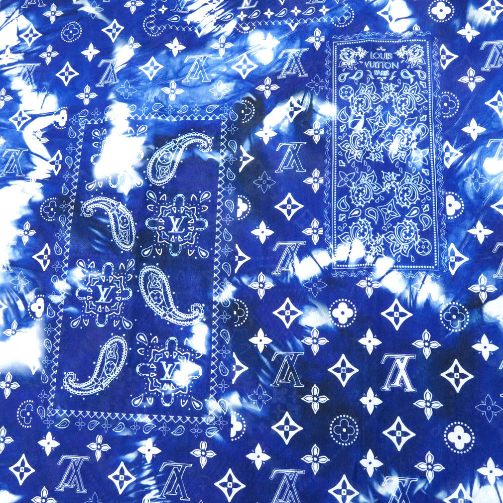Louis Vuitton Stall Etol Monogram Cotton Blue Handbag