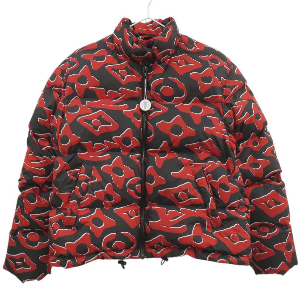 Louis Vuitton Down jacket down Tufted URS Monogram Red Apparel