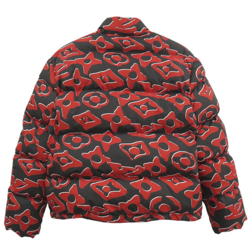 Louis Vuitton Down jacket down Tufted URS Monogram Red Apparel