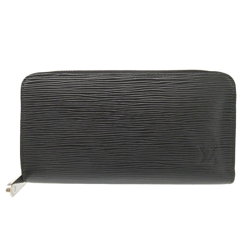 Louis Vuitton Long Purse M61857 Epi Noir Leather Wallet Case