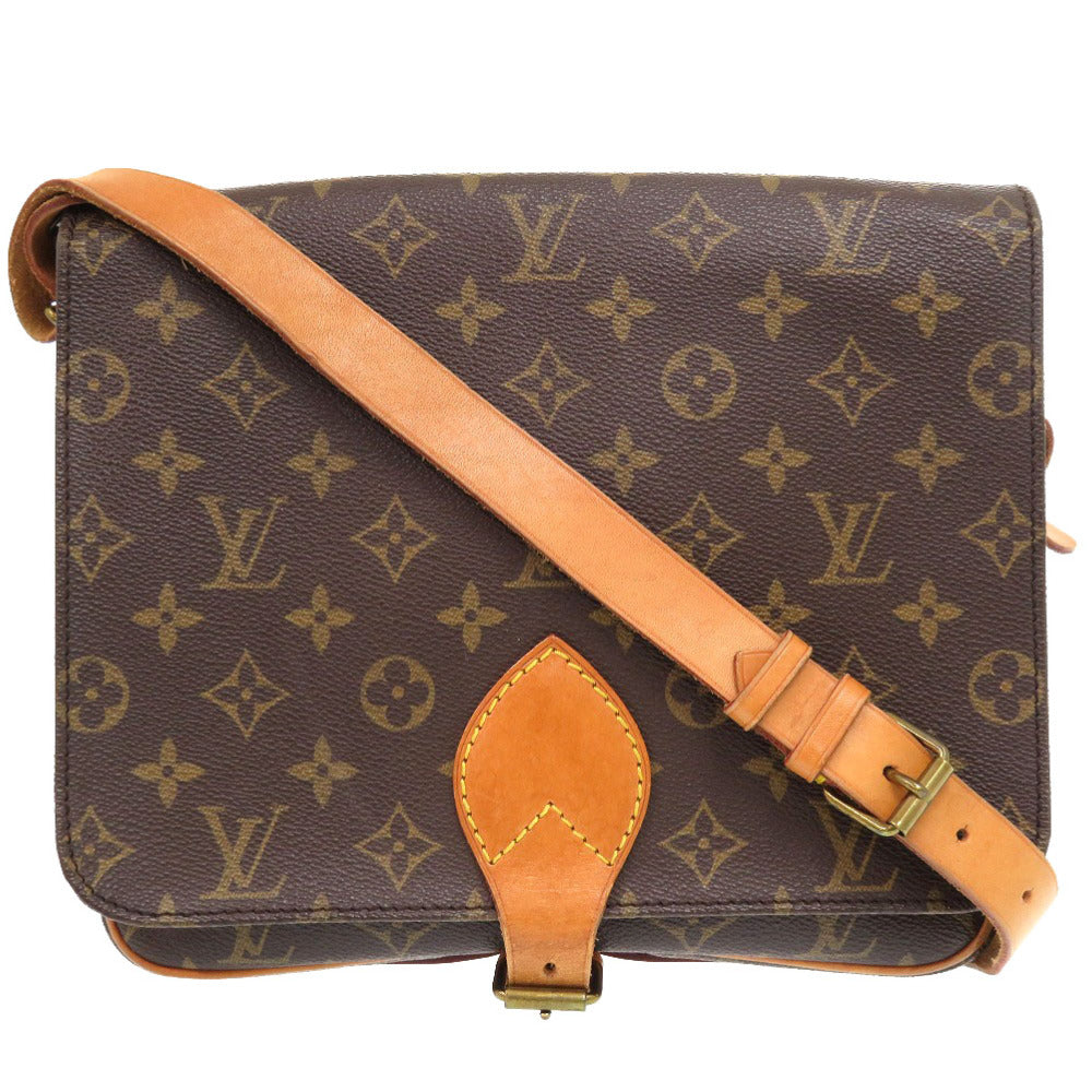 Louis Vuitton M51252 Cartouchiere 26 Monogram Canvas Brown Shoulder Bag