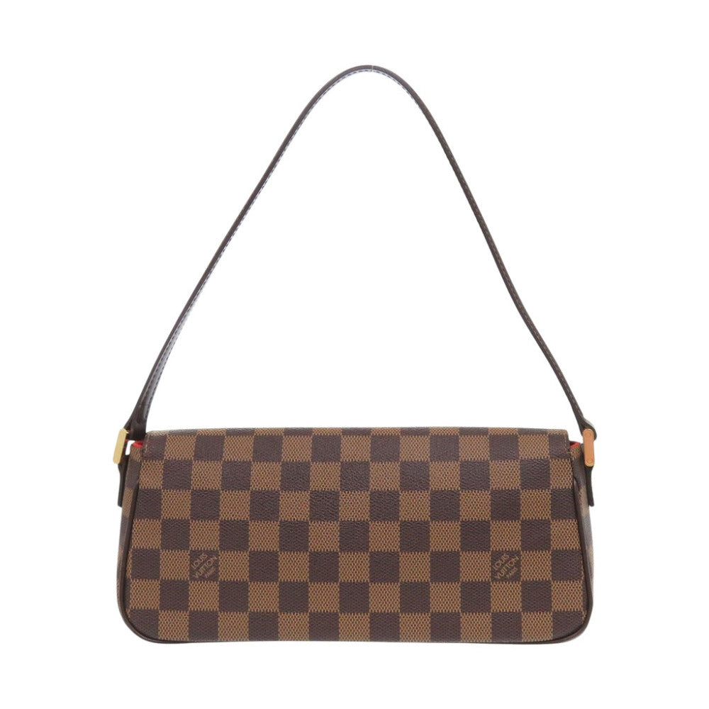 Louis Vuitton N51299 Damier Ebene Damier Recolator Canvas Handbag