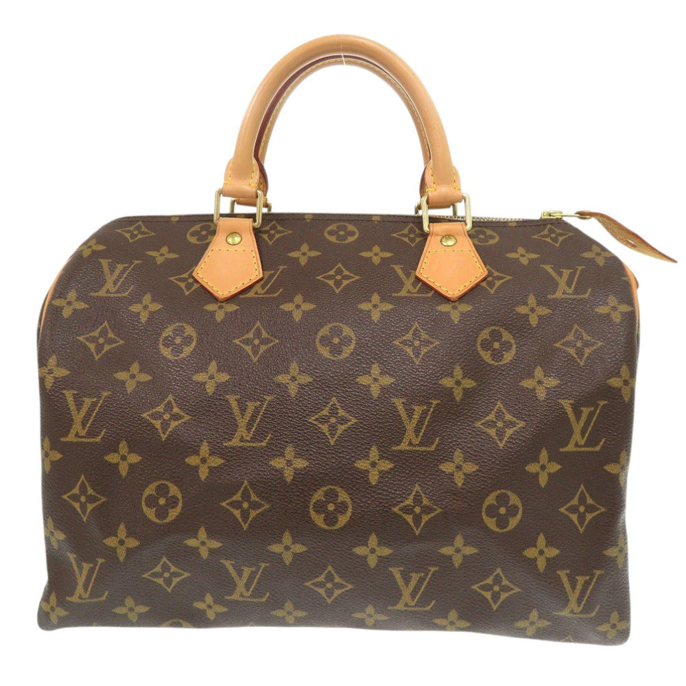 Louis Vuitton M41526 Speedy 30 Monogram Canvas Brown Handbag