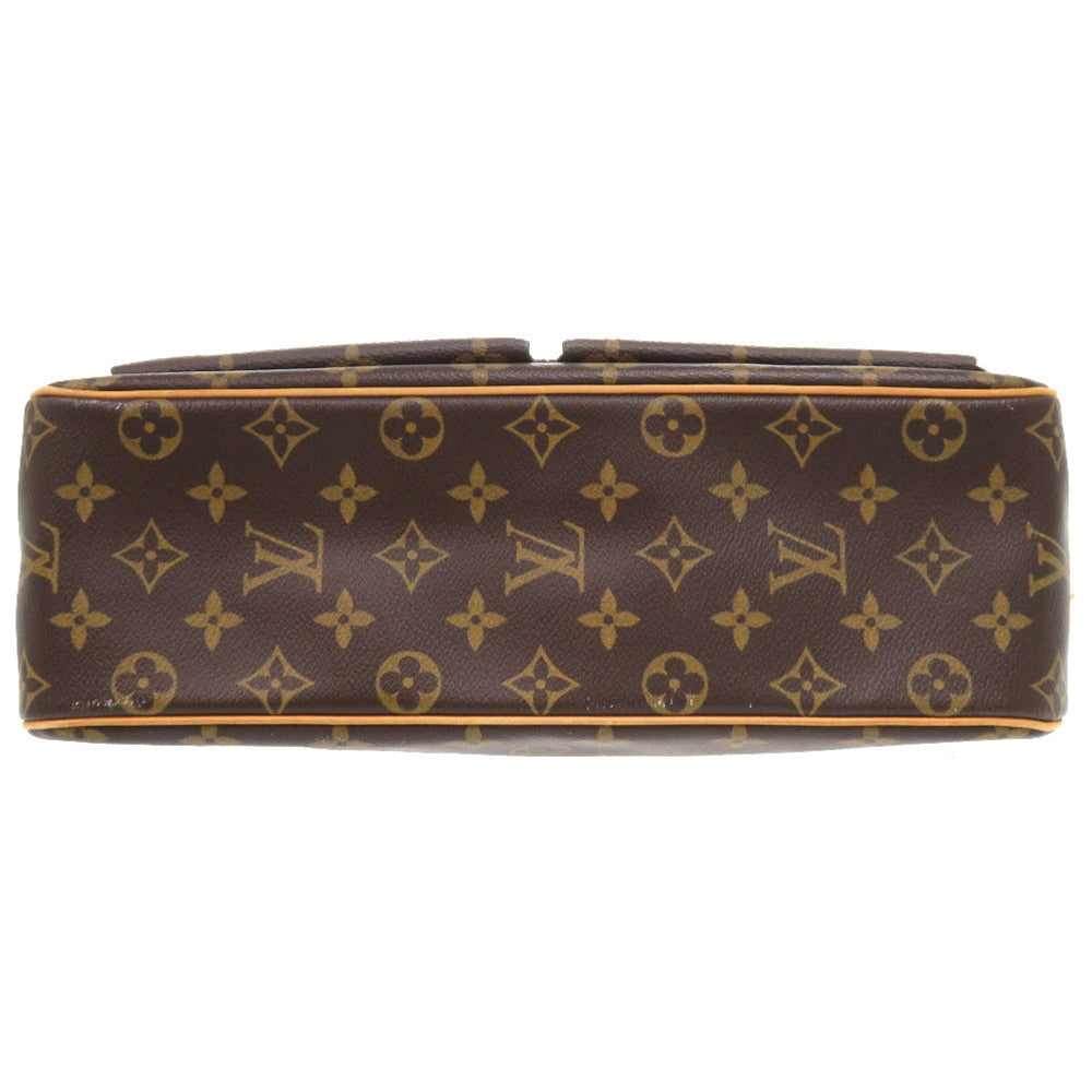 Louis Vuitton M51163 Vivasite GM Monogram Canvas Brown Shoulder Bag 2
