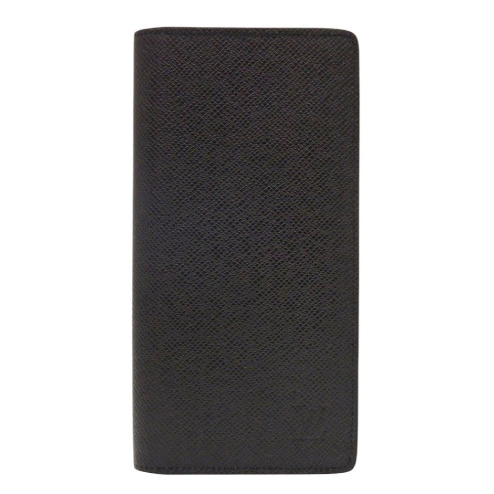 Louis Vuitton Long Purse M30501 Taiga Noir Wallet Case