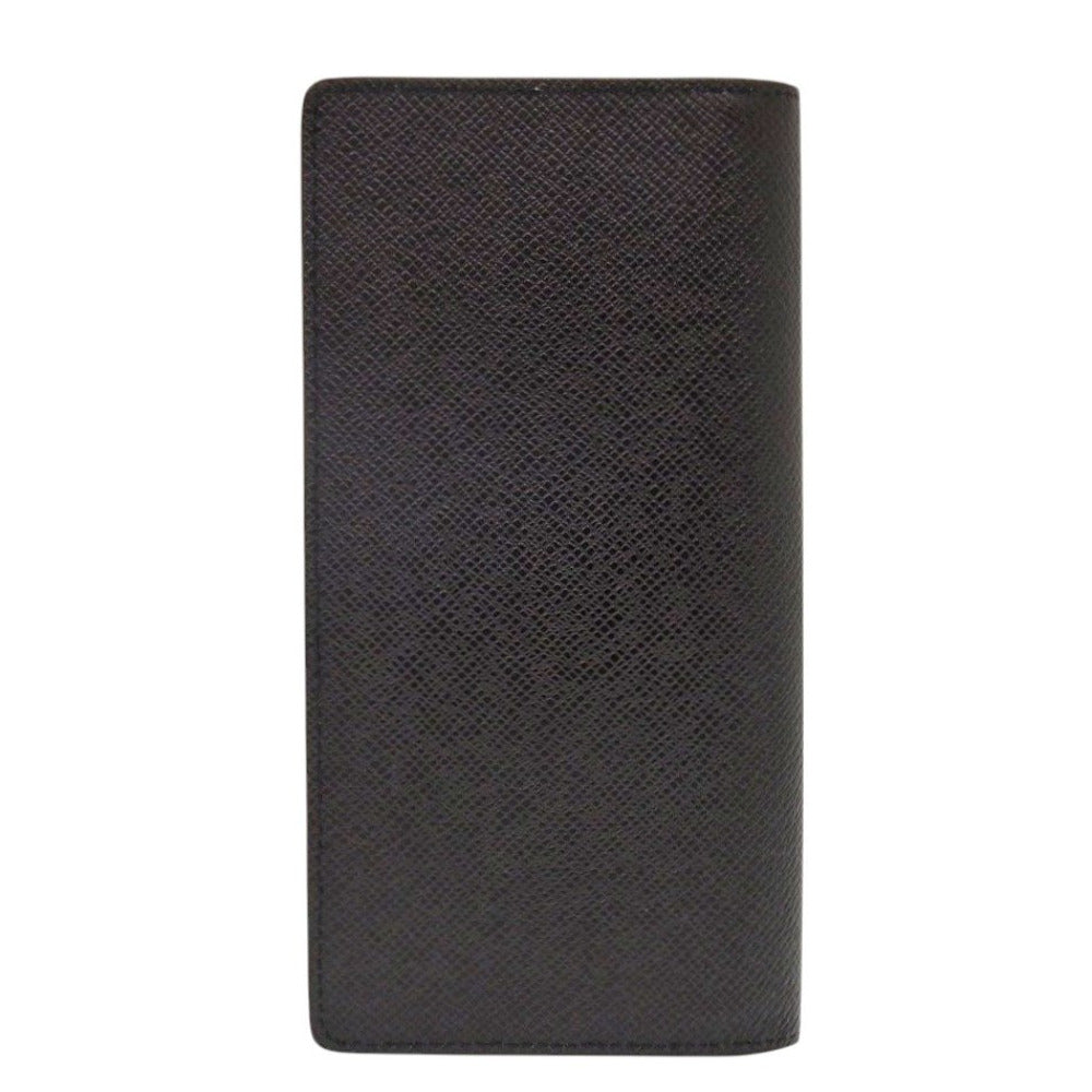 Louis Vuitton Long Purse M30501 Taiga Noir Wallet Case