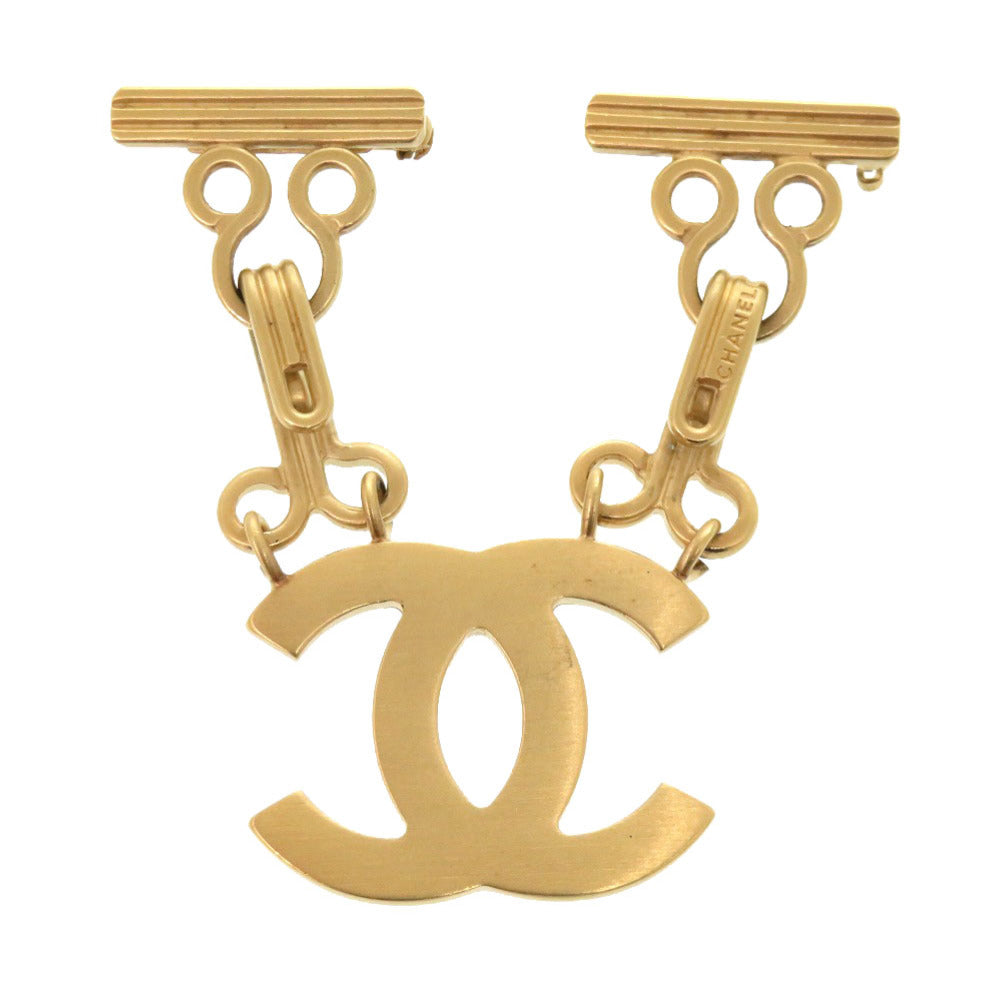 Chanel Brooch Gold Handbag 6J0935As5D1