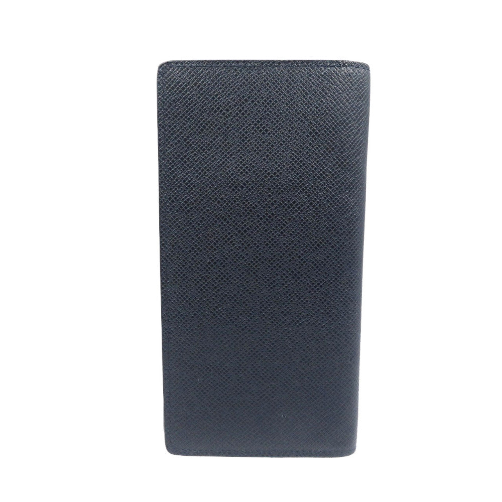 Louis Vuitton Long Purse M30502 Taiga Navy Wallet Case