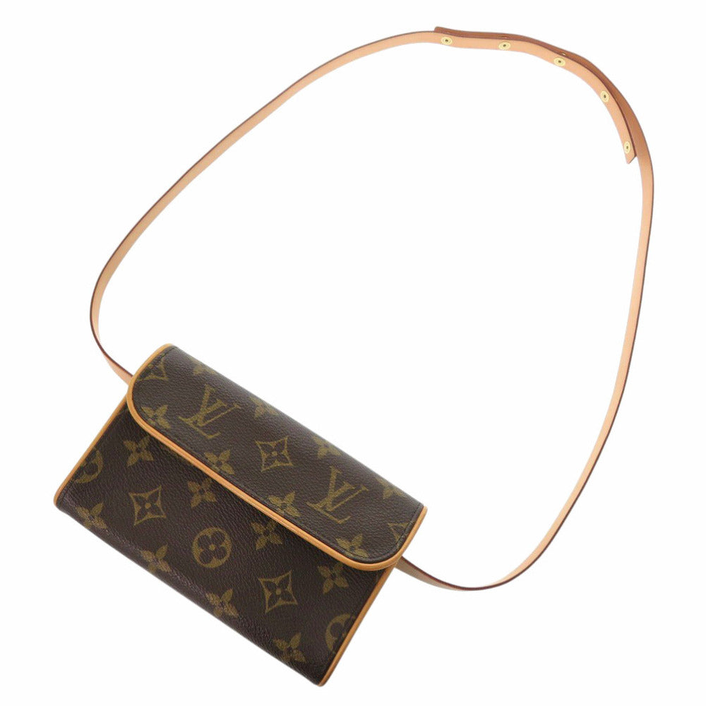 Louis Vuitton Waist M51855 Pochette Florentine Monogram Canvas Brown Clutch Bag 6J1089Gl5R8