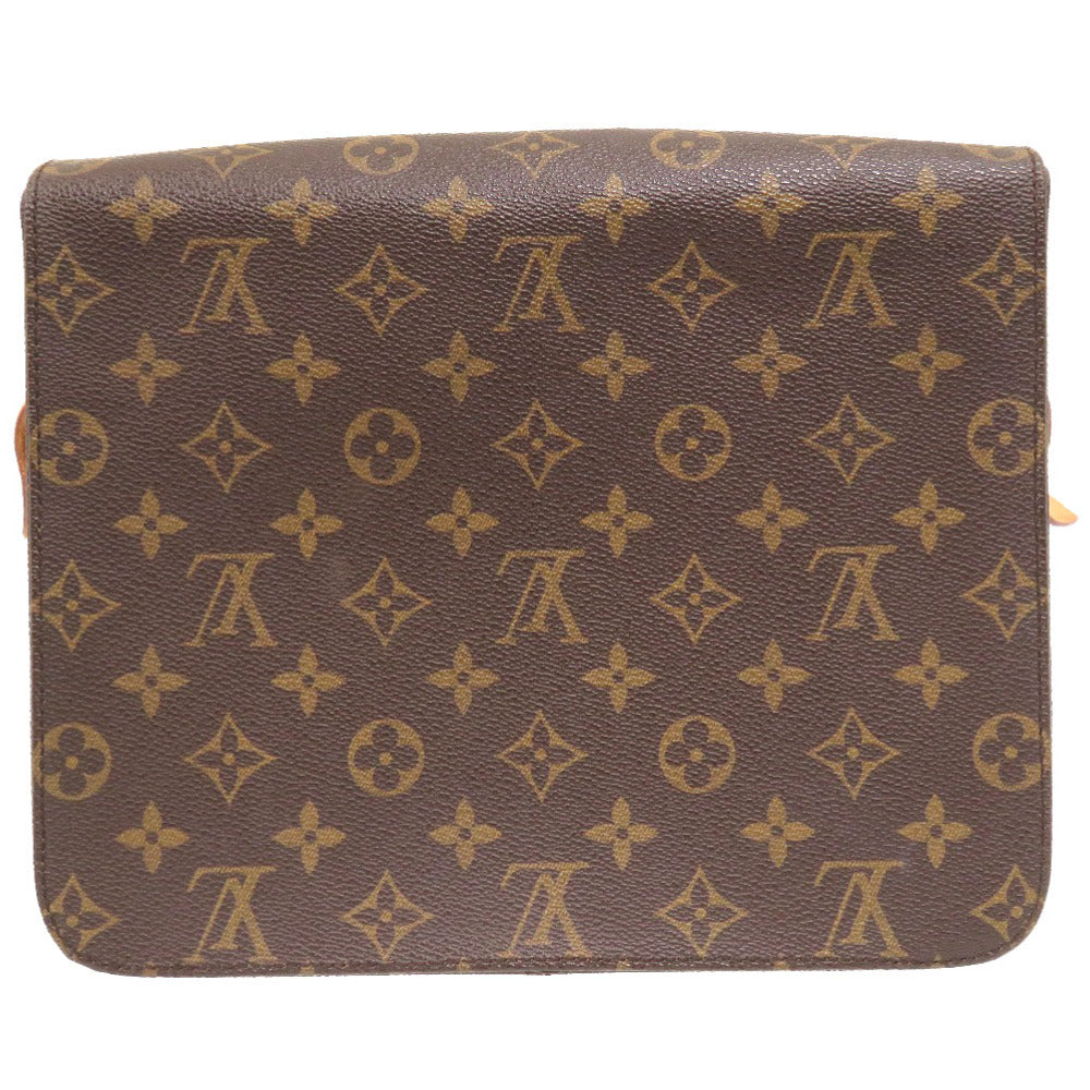 Louis Vuitton M51252 Cartouchiere 26 Monogram Canvas Brown Shoulder Bag 6J1234Ss5A5