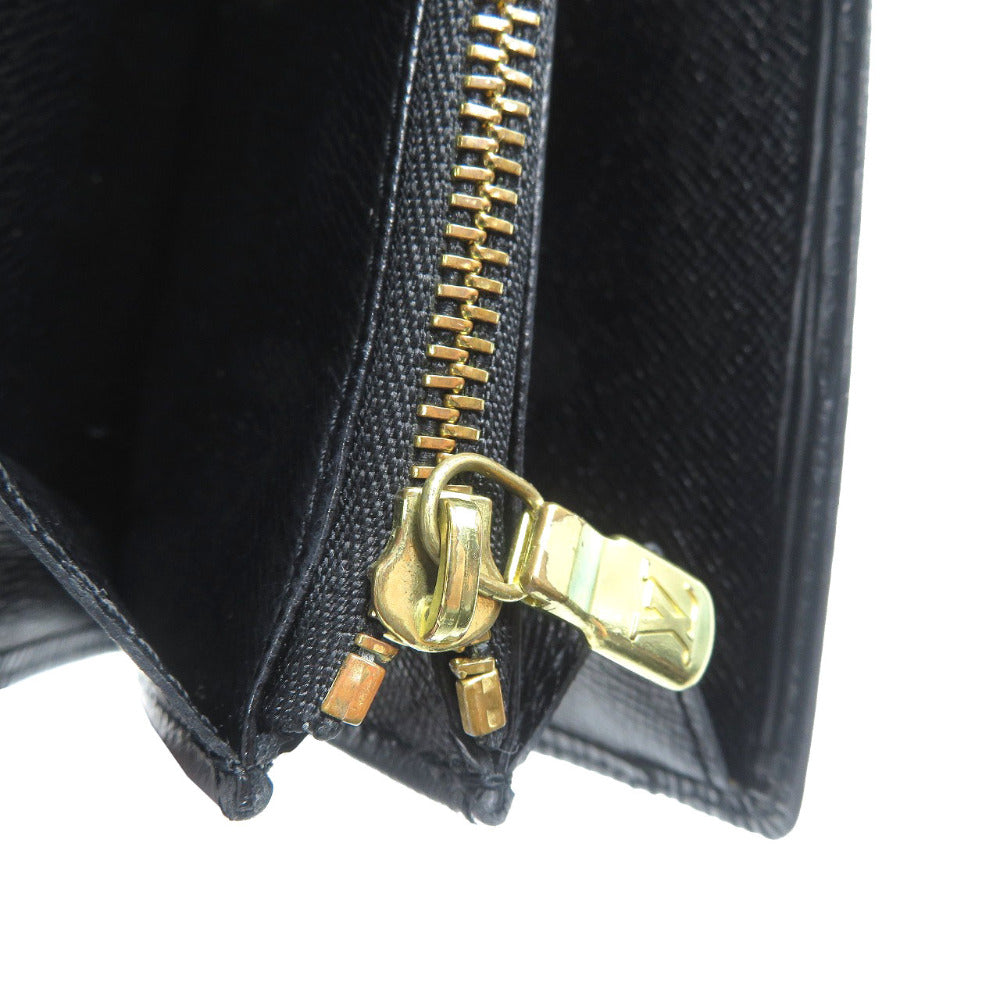 Louis Vuitton Long Purse M63592 Epi Noir Leather Wallet Case