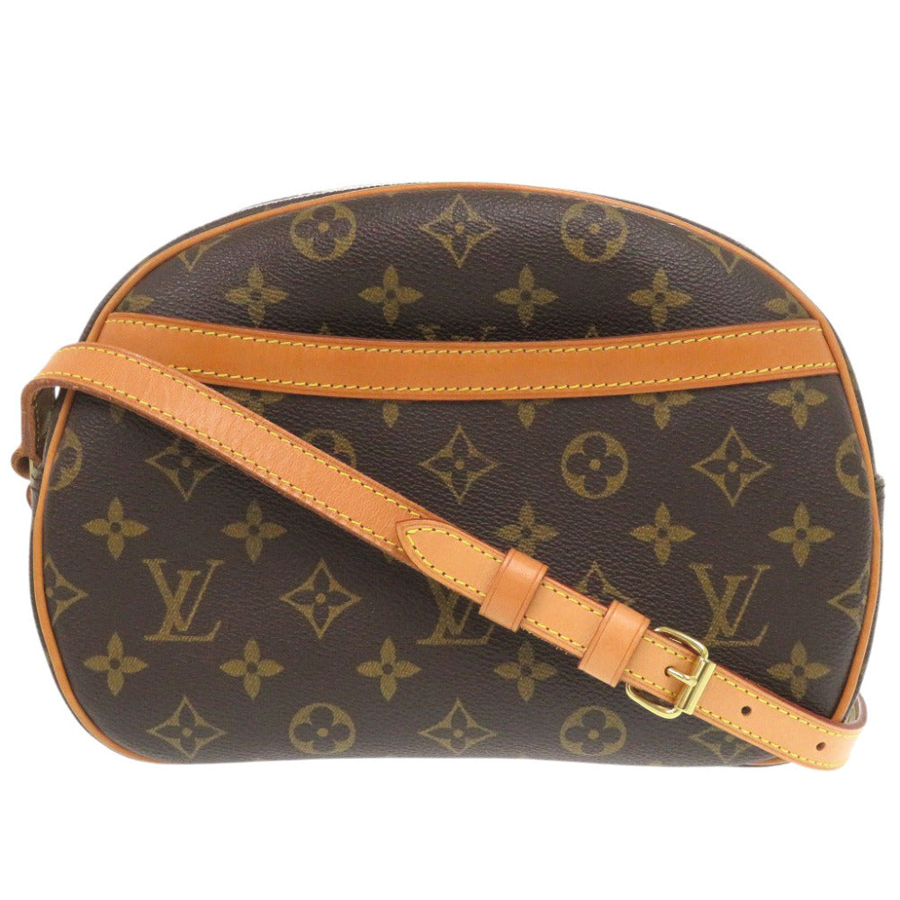 Louis Vuitton M51221 Blois Monogram Canvas Brown Shoulder Bag 6K0056Iz6
