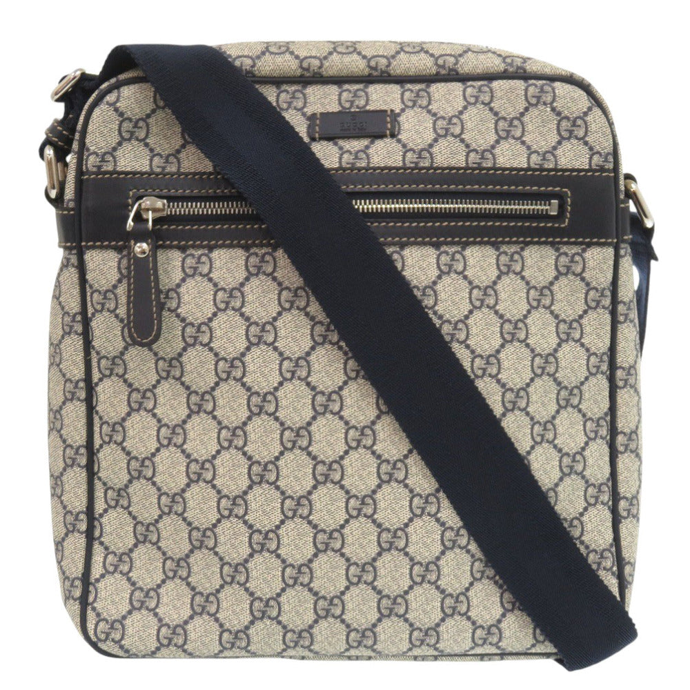 Gucci GG Supreme Canvas Navy Shoulder Bag