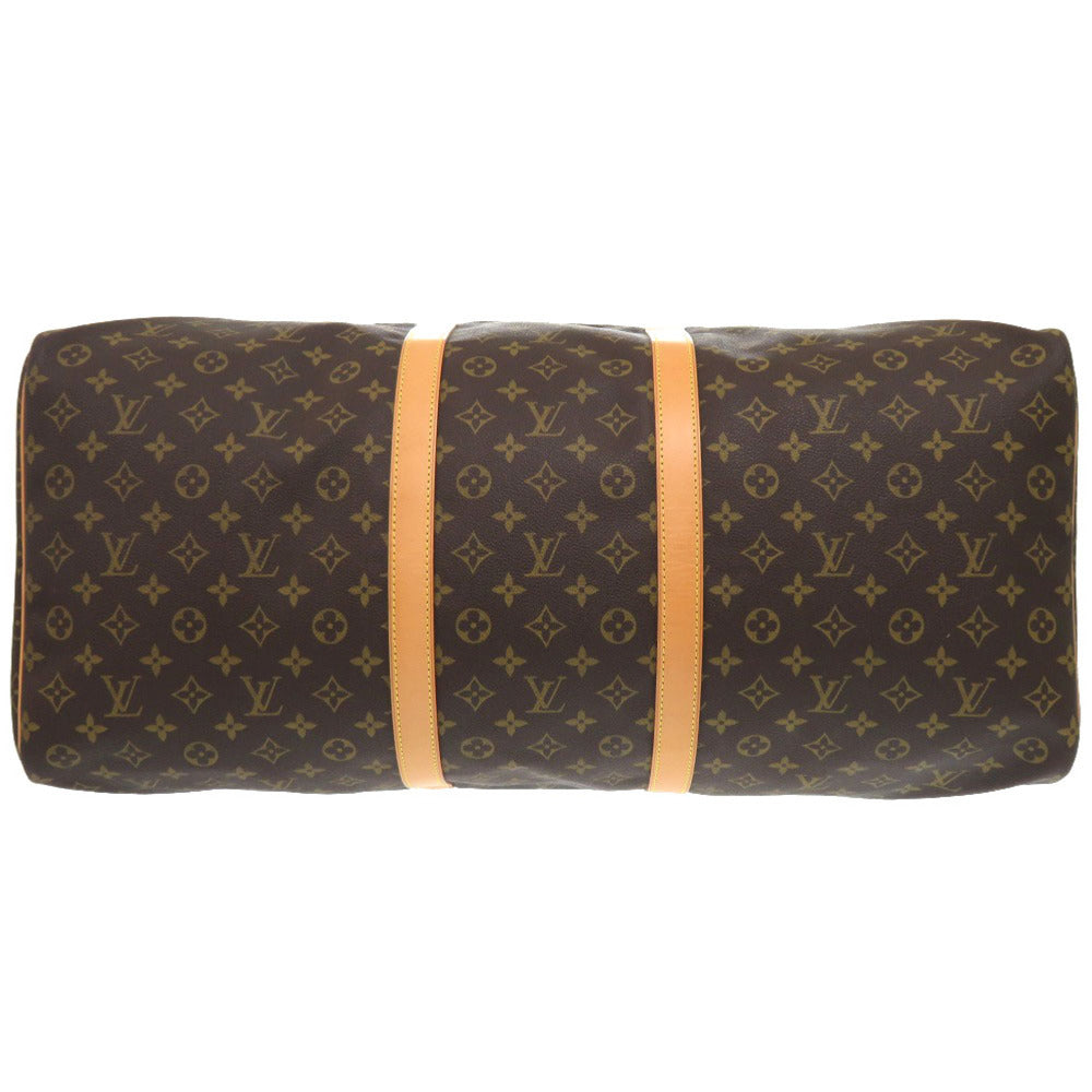 Louis Vuitton Boston Duffel M41422 Keepall 60 Monogram Canvas Brown Travel Bag 6K0201Ihe6A9