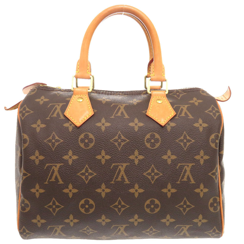 Louis Vuitton M41109 Speedy 25 Monogram Canvas Brown Handbag