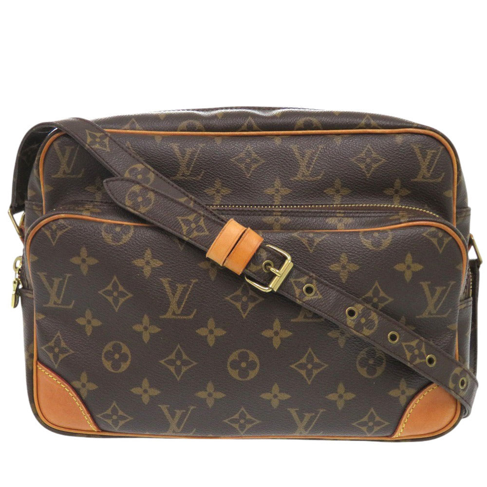 Louis Vuitton M45244 Nil Monogram Canvas Brown Shoulder Bag 6K0392Ss5M19