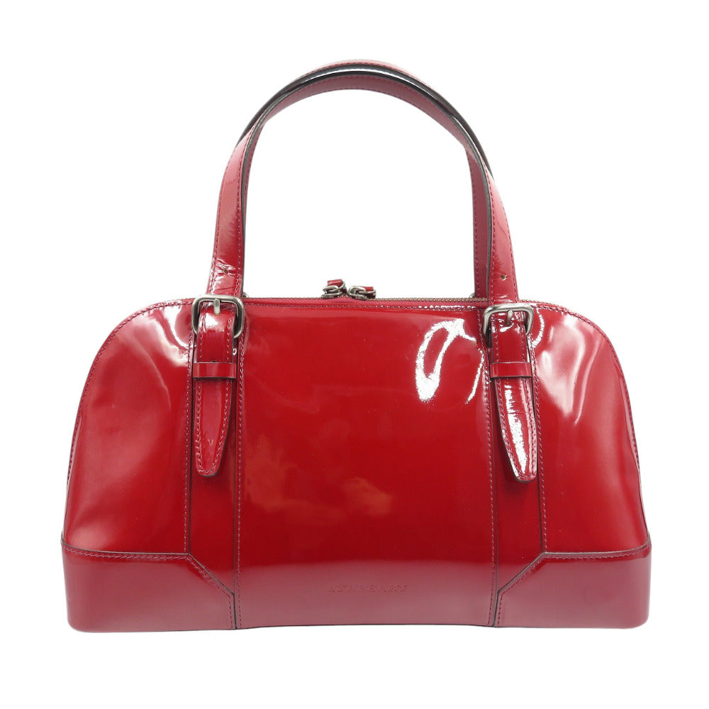 Burberry Tote Bag Bordeaux Women Leather Patent