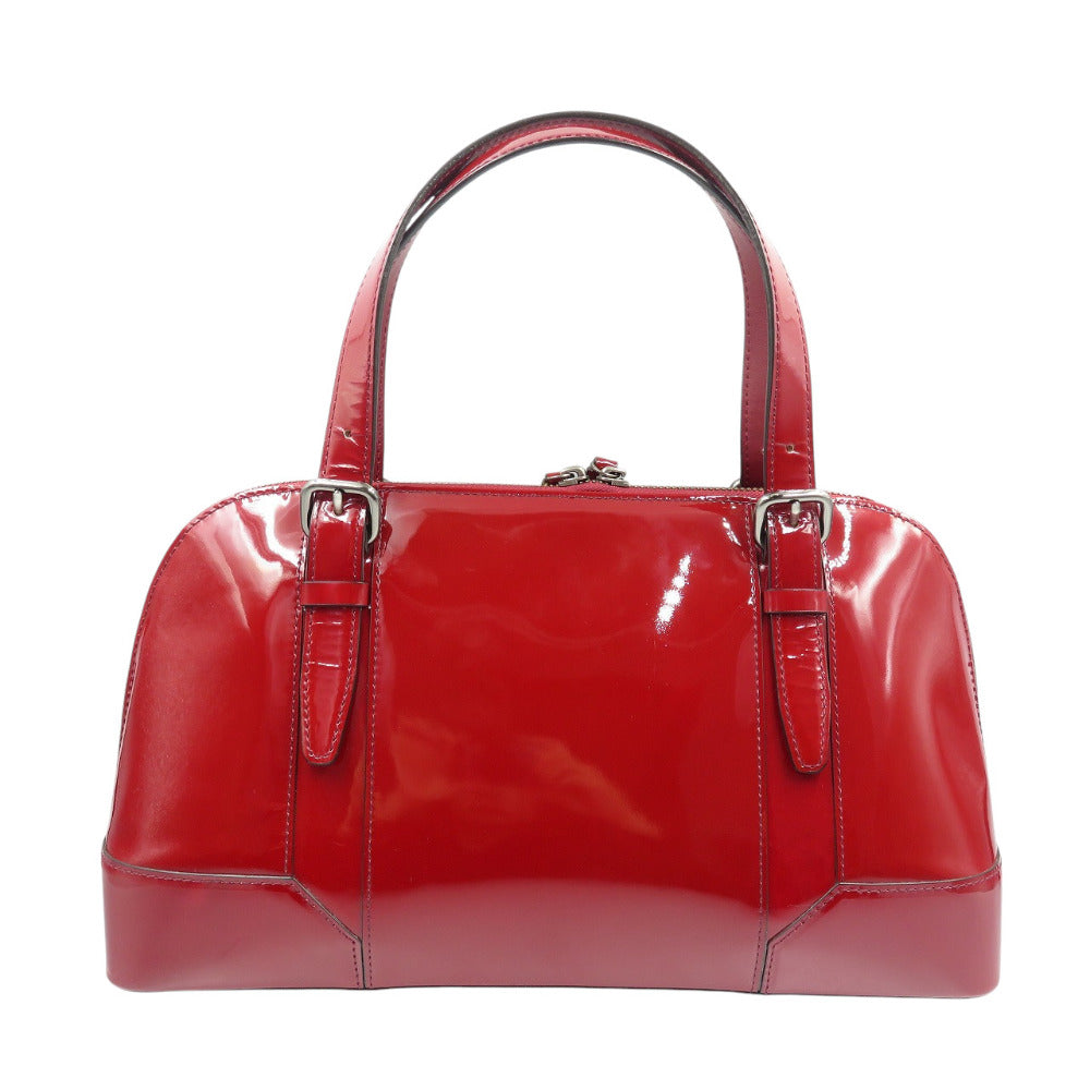 Burberry Tote Bag Bordeaux Women Leather Patent