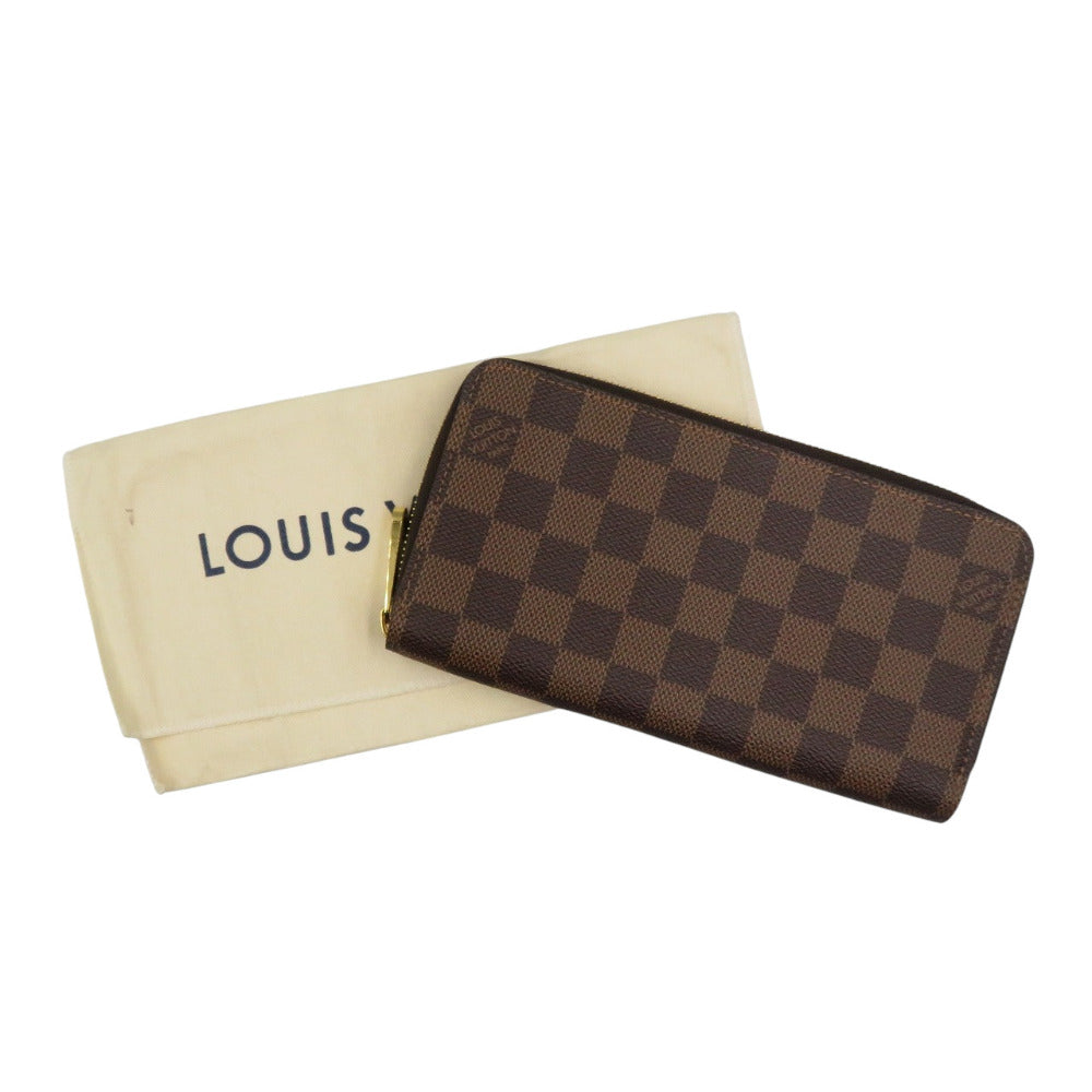 Louis Vuitton Long Purse N60046 Damier Rose Canvas Wallet Case
