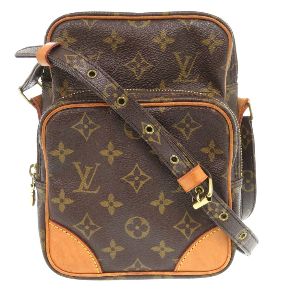 Louis Vuitton M45236 Amazone Monogram Canvas Brown Shoulder Bag